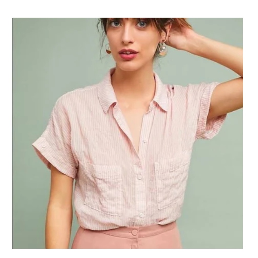 Cloth & Stone Striped Button Down